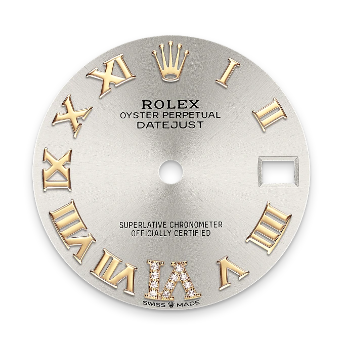 rolex M278343RBR-0003   - Il quadrante argentato