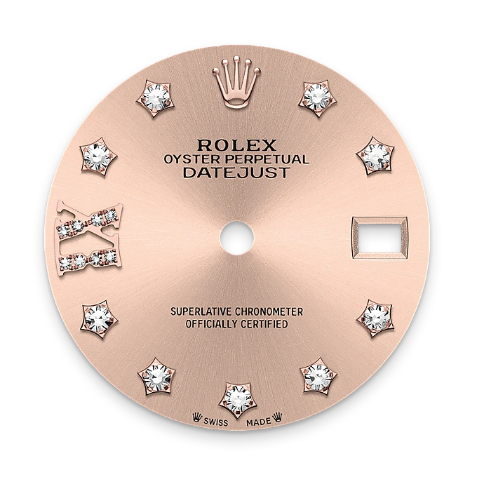 rolex M279171-0028   - Il quadrante color rosé