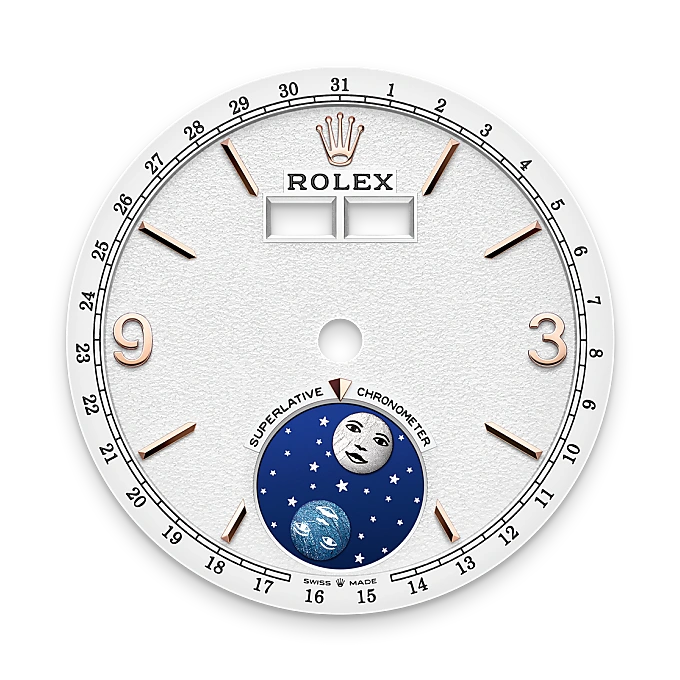 rolex M53505-0003   - Lunetta bombata e zigrinata