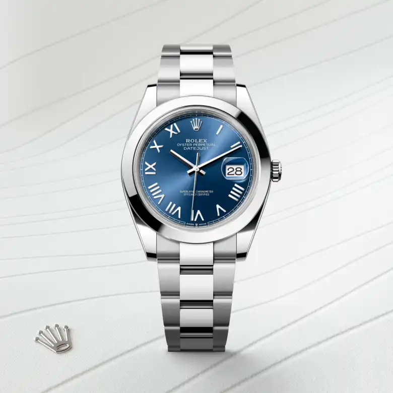 rolex M126300-0029   - Il quadrante blu vivo