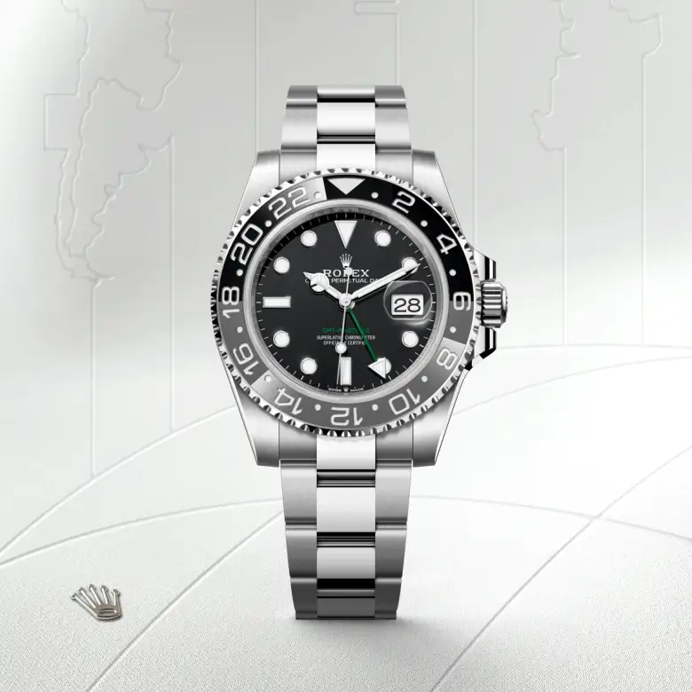 rolex M126710GRNR-0004   - La lunetta girevole 24 ore