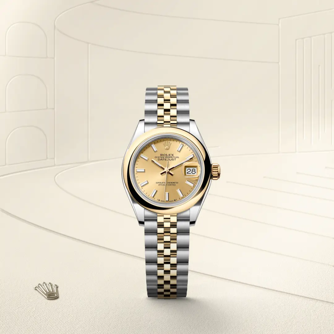 rolex M279163-0001   - Il quadrante color champagne