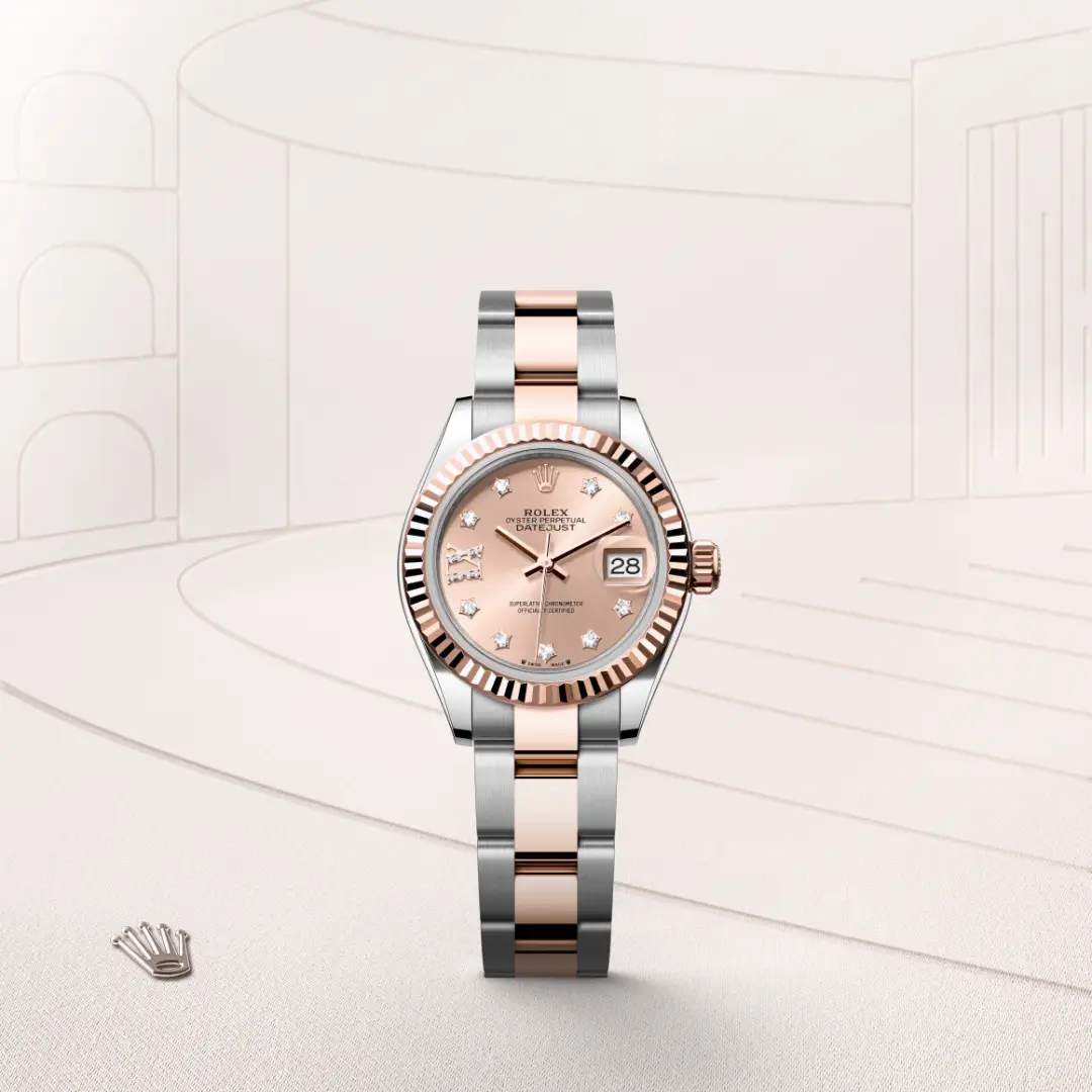 rolex M279171-0028   - Il quadrante color rosé