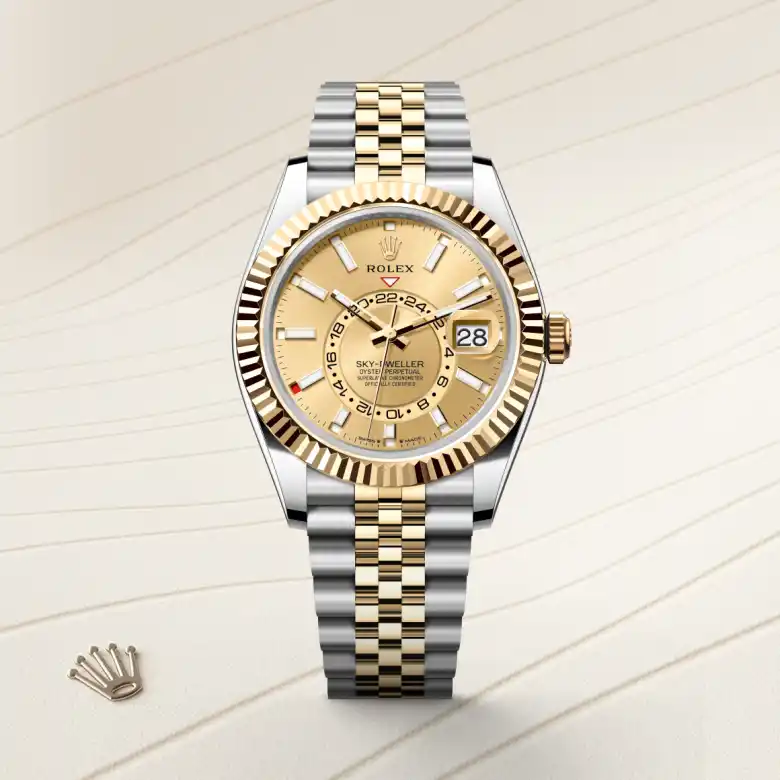 rolex M336933-0002   - Il quadrante color champagne