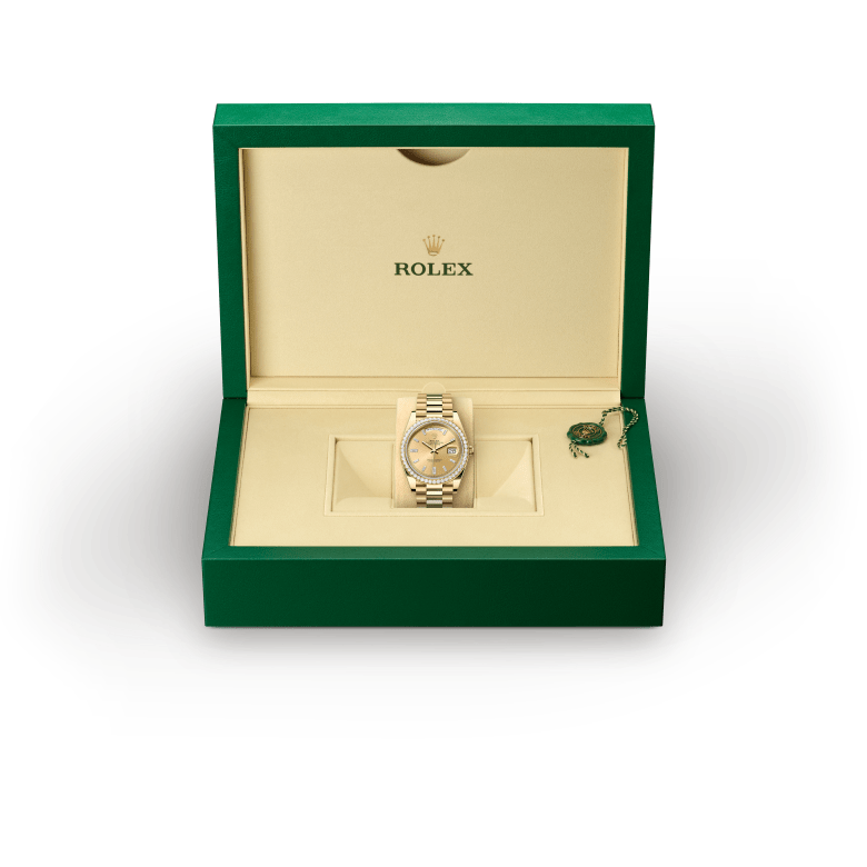 rolex M228348RBR-0002   - Il quadrante color champagne