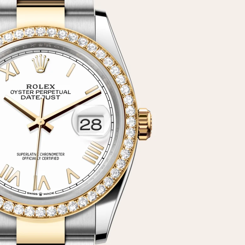 rolex M126283RBR-0034   - Lunetta con diamanti