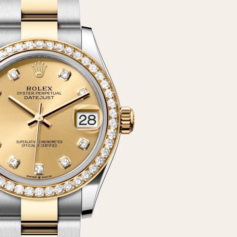 rolex M278383RBR-0025   - Il quadrante color champagne